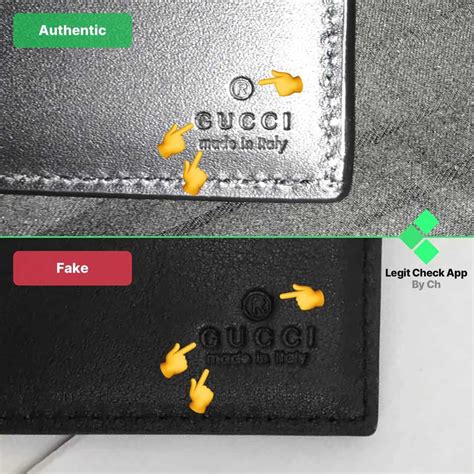 black gucci wallet real vs fake|real gucci men's wallet.